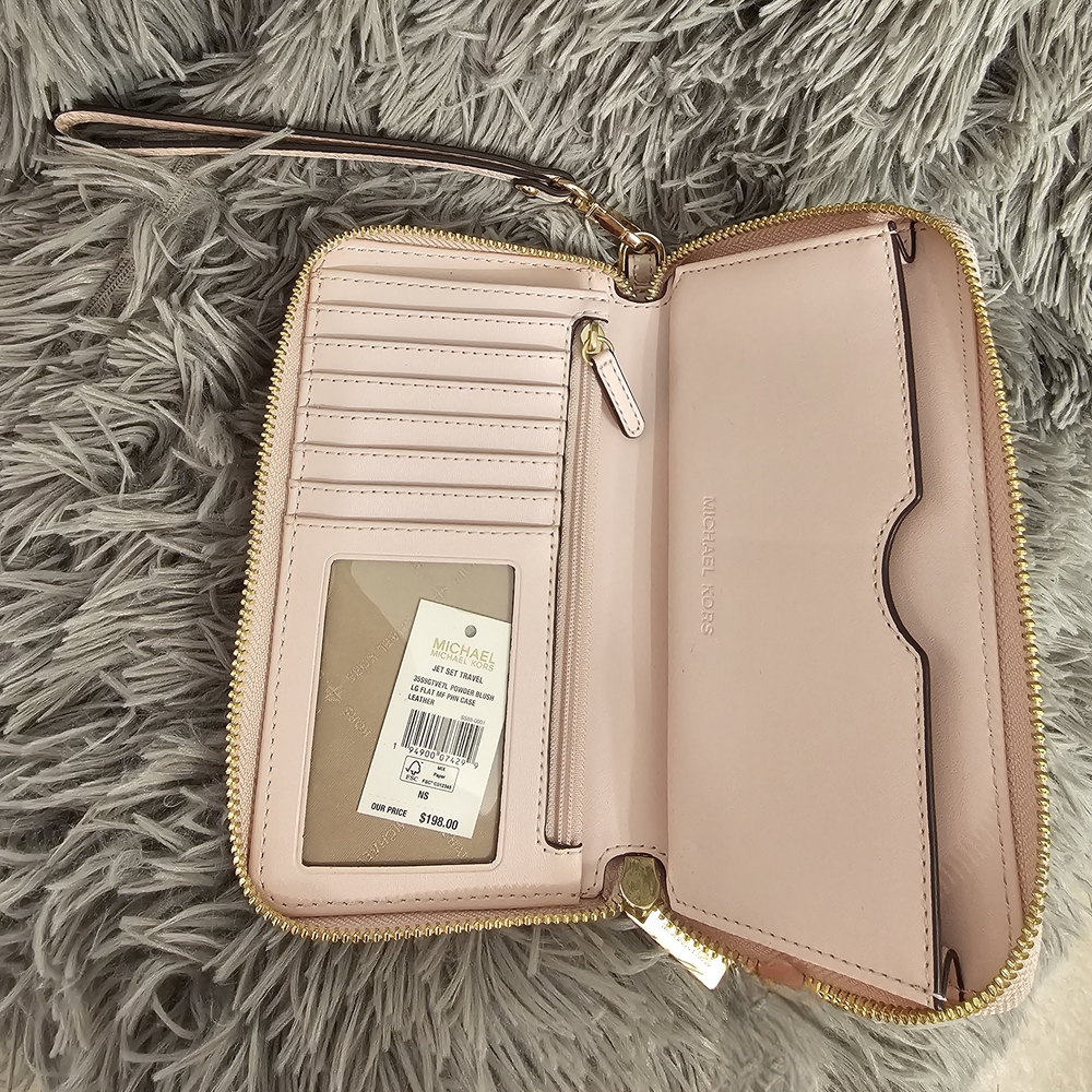 Michael Kors Pink and Cream Women's Bag Set - Picture 6 of 6